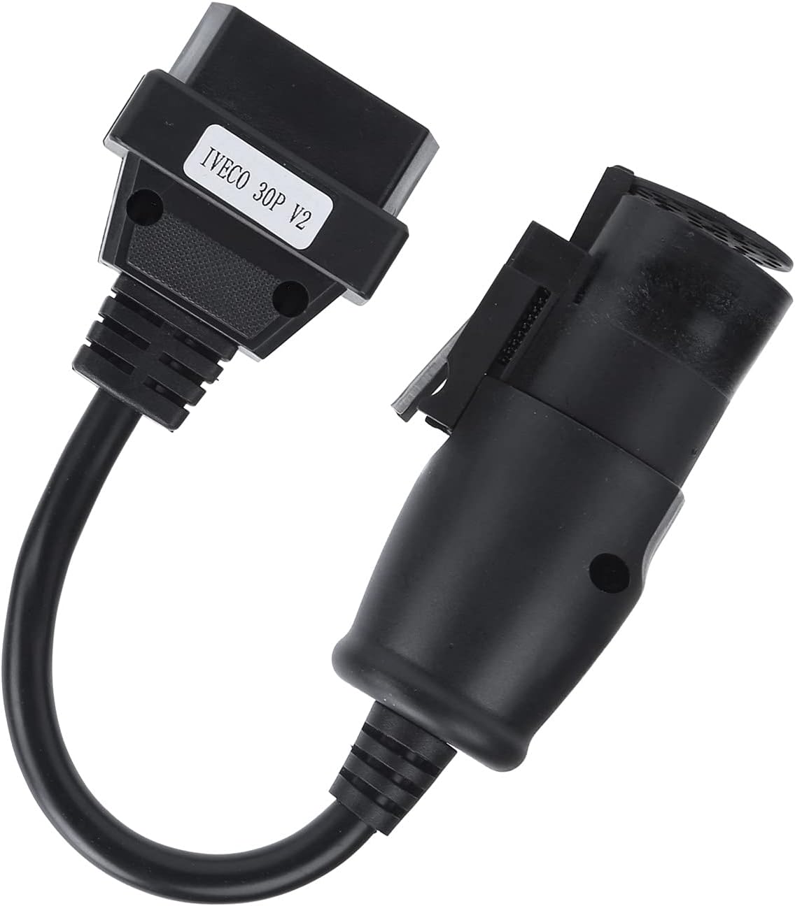 Compatible CDP+ TCS 30pin for IVECO to 16 pin Heavy Duty Extension Cable for IVECO Truck 30 Pin to 16Pin OBD2 OBDII Connector