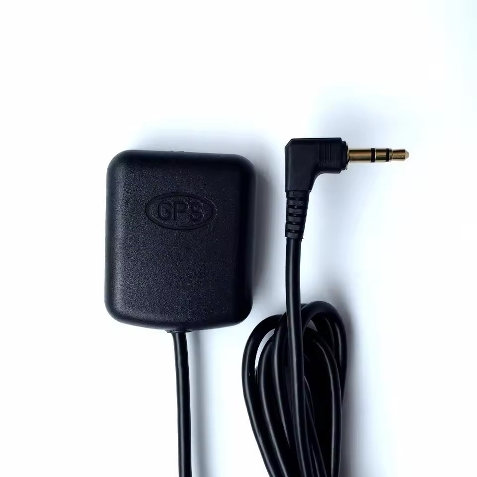 GPS Antenna 3.5mm Plug - Waterproof Hidden Adhesive Mount for Dashboard Camera, Video DVR Recorder, Car DVD Positionting , Car GPS Signal Antenna GPS Tracker Receiver, G-Mouse GPS , Car Dash Cam , Receiver Module, Enhance Signal Vehicle Accessory