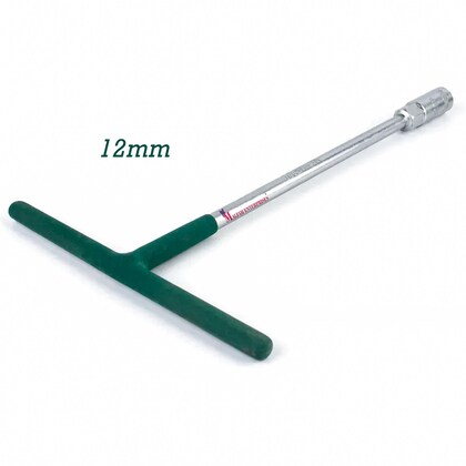 12mm T-Wrench Spanner Socket Handle | Anti-Slip T-Handle Wrench Tool | Heavy Duty, High Quality, Branded Hand Tool
