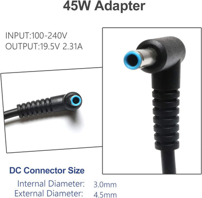 HP 19.5V 2.31A 45W Laptop Adapter