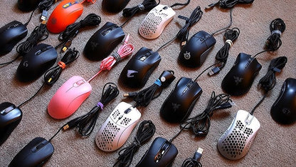 USB Fast Optical Black 3-Button Mouse – Branded, Scroll Wheel, Plug-and-Play Choha for Laptop, Computer, TV Box, DVR, NVR, Gaming Box, TAB, Mobile (OTG), Universal Long-Life Rat