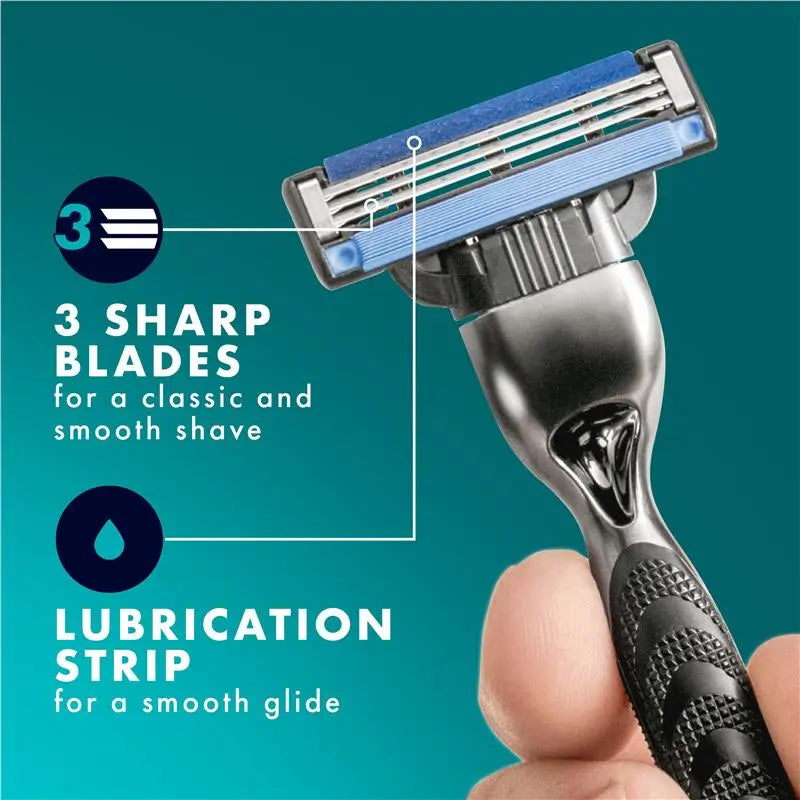 3 Blade Disposable Razor for Men – Pack of 4 | Smooth & Comfortable Shaving Razors