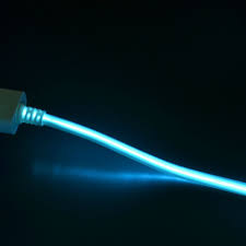 Dexim Visible Current Flow USB 30 Pin Data Cable White – Fast Charging &amp; Reliable Data Transfer for iPhone iPad iPod