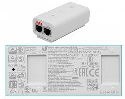 GP-V480-032G 48V 0.32A PoE Injector Power Supply, Gigabit Switching Power Over Ethernet, IEEE 802.3af Compatible Ubiquiti 802.3af PoE Injector