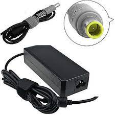 Lenovo 65W (20V 3.25A) AC Adapter / Charger – Yellow/Gray Round Pin – Compatible for Lenovo ThinkPad & IdeaPad