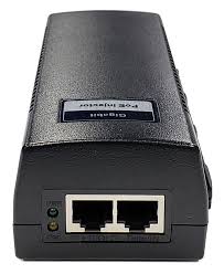 Gigabit 52V 30W PoE+ Injector IEEE 802.3at – Single Port Power over Ethernet Adapter for IP Cameras, Access Points & VoIP