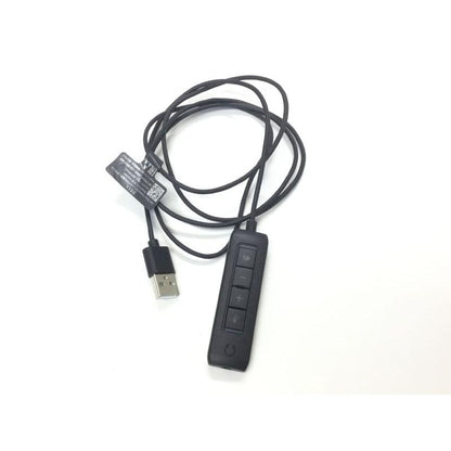 🎧 HS2201 3.5mm to USB Audio Adapter Cable (With Volume & Mute Control)