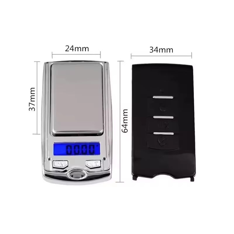 Mini Car Key Portable Digital Pocket Scale 0.01g–200g – Jewelry Weighing Machine for Gold, Food, Herbs &amp; Kitchen Use