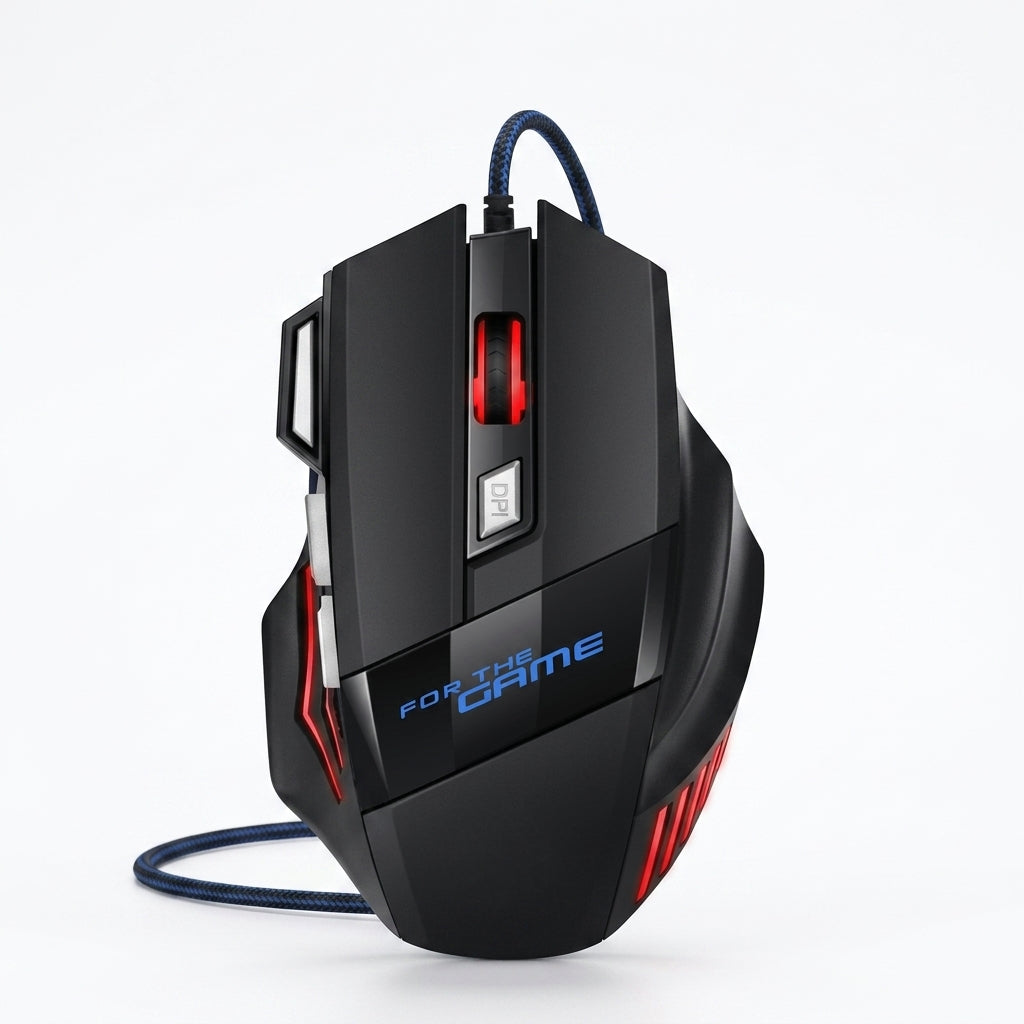 Gaming Mouse - High DPI RGB Mouse for PC & Laptop