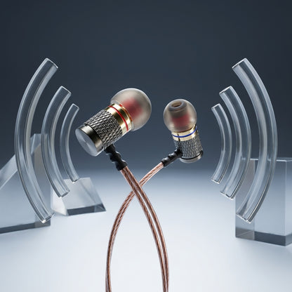 KZ EDR1 Wired Earphones | Metal IEM 3.5mm HiFi Bass (No Mike) - Pakistan