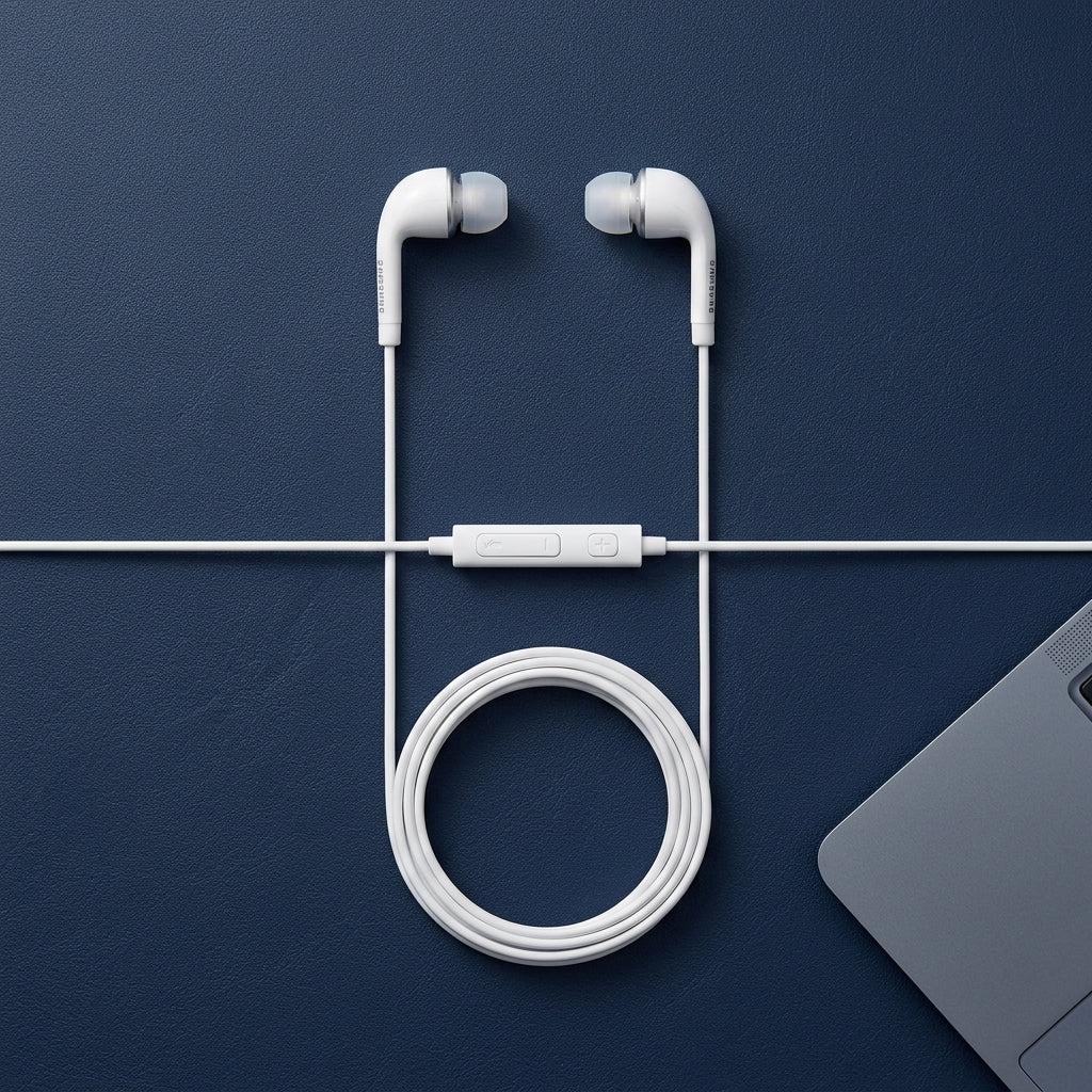 Samsung Wired Earphones with Mic | 3.5mm Jack Volume Control (Orignal)- Pakistan