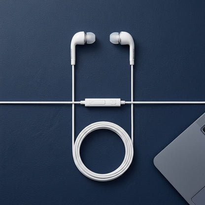 Samsung Wired Earphones with Mic | 3.5mm Jack Volume Control (Orignal)- Pakistan
