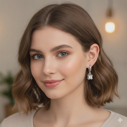 Multicolor Crystal Magical Ball Drop Earrings for Women – Fashion Jewelry