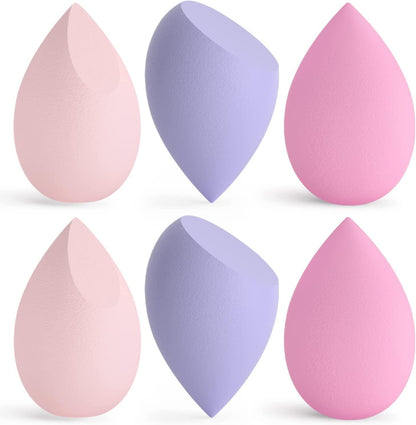 3 Pcs Makeup Beauty Blender Sponge Set – Soft Latex-Free Makeup Sponges for Liquid & Cream Foundation, Reusable & Washable, Suitable for All Skin Types | Pack of 3 | A One Quality