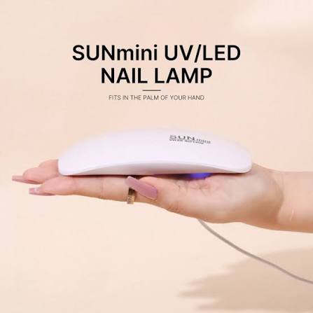 SUNmini 6W LED UV Nail Dryer Curing Lamp Light Portable Quick Drying Manicure/Pedicure UV LAMP with USB (White)