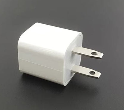 Apple Iphone Orignal USB Power Adapter 5V 1A – Single Port Type-A Wall Charger, 100-240V Fast & Safe Charging Adapter for iPhone