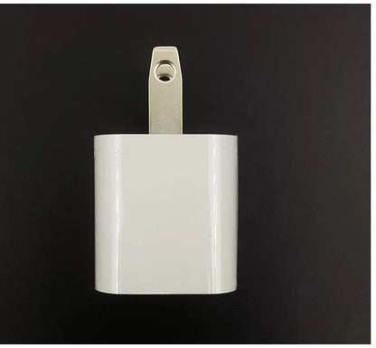 Apple Iphone Orignal USB Power Adapter 5V 1A – Single Port Type-A Wall Charger, 100-240V Fast & Safe Charging Adapter for iPhone