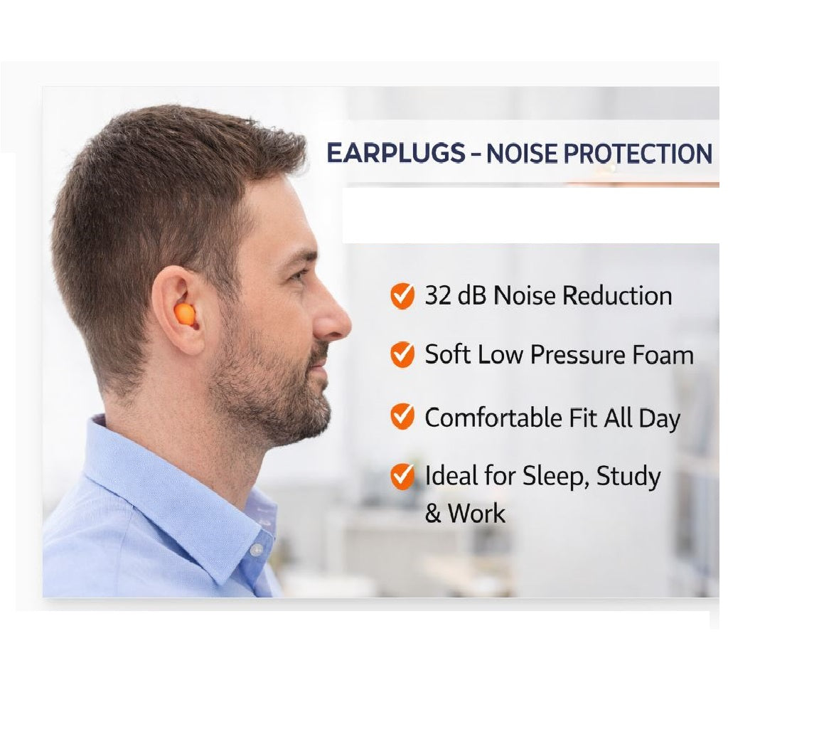 Howard Leight by Honeywell Low Pressure Disposable Foam Shooting Earplugs – High Noise Reduction, Soft Comfortable Fit, Bulk Pack Safety Ear Protection