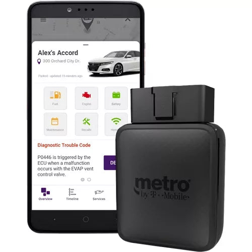 Metro PCS Model SD6500 Smart Ride Device Car WiFi Hotspot GPS Tracking Roadside