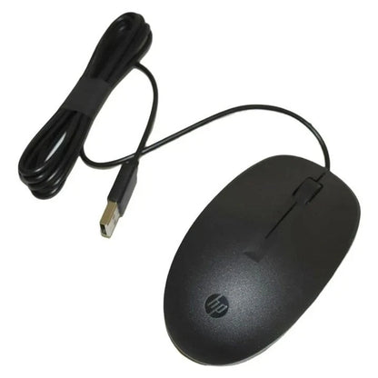 1 Pc Universal USB Wired Mouse Black – Plug & Play Optical Mouse for Laptop, PC & Desktop (All Brands Compatible)