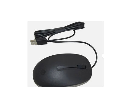 HP USB Wired Mouse – 100% Original Pin Pack | High Precision Optical Mouse for Laptop & Desktop | Plug & Play Comfortable Design