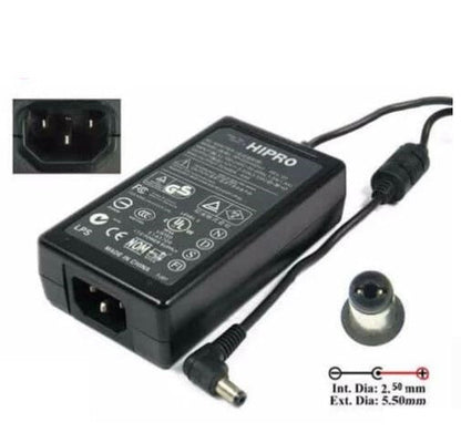 12V 3.33A AC/DC Power Adapter – 40W Heavy-Duty High-Quality Power Supply