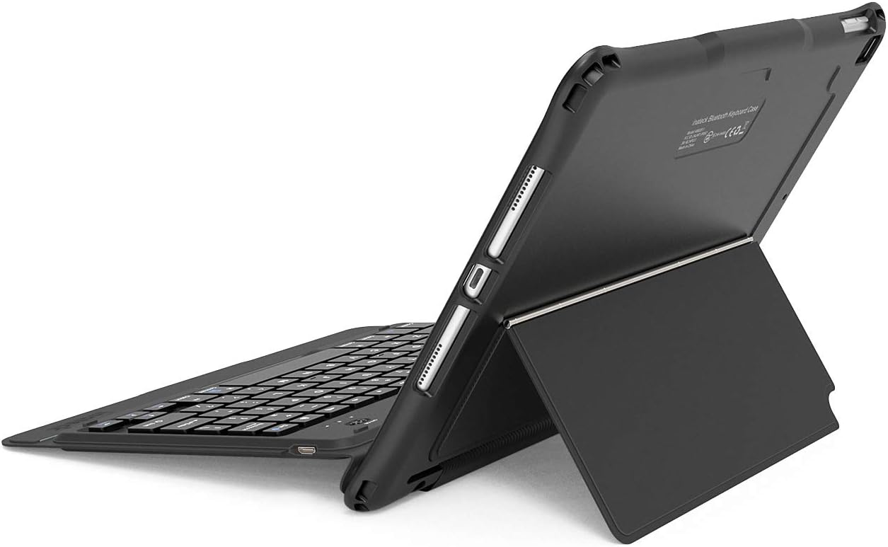 Bluetooth Keyboard Case for iPad 10.2" (7th/8th/9th Gen), iPad Air 10.5" (3rd Gen) &amp; iPad Pro 10.5" | Ultra Slim Magnetic Detachable Wireless Keyboard Cover