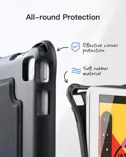 Bluetooth Keyboard Case for iPad 10.2" (7th/8th/9th Gen), iPad Air 10.5" (3rd Gen) &amp; iPad Pro 10.5" | Ultra Slim Magnetic Detachable Wireless Keyboard Cover