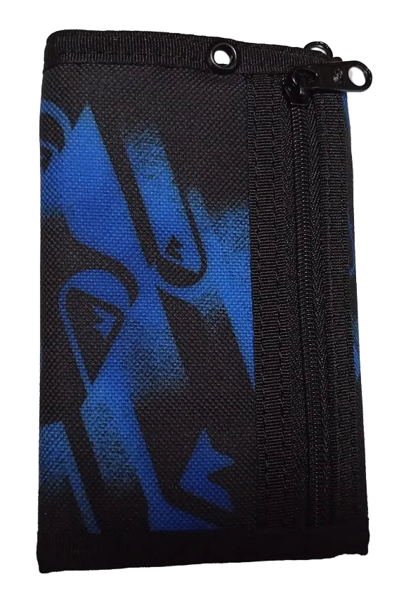 Recycled Polyester Wallet | Compact Card Holder with Coin Pocket &amp; ID Slot | Slim Fold Wallet for Men &amp; Women