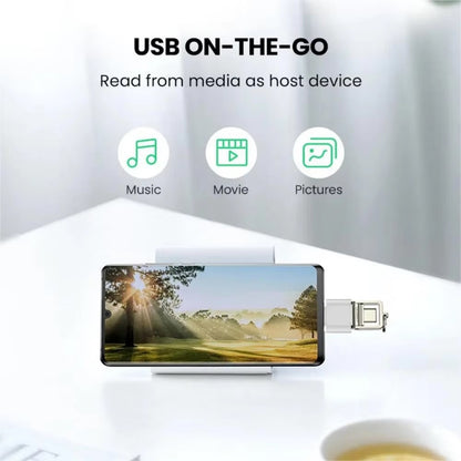 USB-C to USB 3.0 Adapter | Type-C Male to USB-A Female OTG Adapter | High-Speed Data Connector