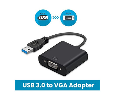 USB 3.0 to VGA , USB 3.0 to VGA adapter on a white background