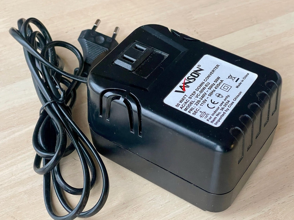 🔥 Vanson VC-50W-EU — 50W AC → AC Step-Down Converter (220V → 115V)