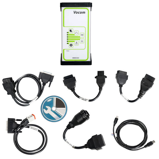 Heavy Duty Volvo Vocom 88890300 Truck Diagnostic Tool for Volvo, Mack & UD – Programming Interface