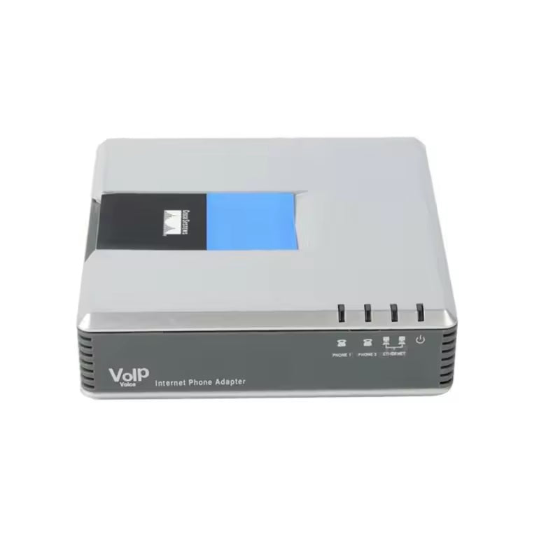 PAP2T Main Machine VOIP for Gateway 2 Ports SIP V2 for Linksys PAP2T-NA Internet Phone Adapter